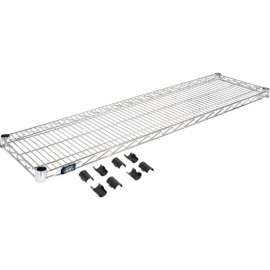 Nexel S1248C Chrome Wire Shelf 48"W x 12"D