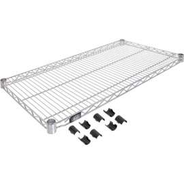 Nexel S1842C Chrome Wire Shelf 42"W x 18"D
