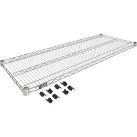 Nexel S1854C Chrome Wire Shelf 54"W x 18"D