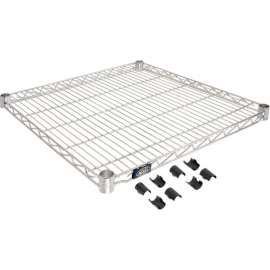 Nexel S2424C Chrome Wire Shelf 24"W x 24"D