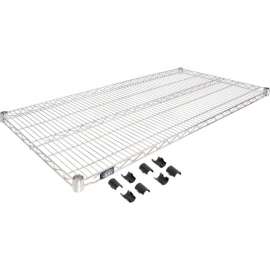 Nexel S2454C Chrome Wire Shelf 54"W x 24"D