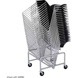 Sled Base Stack Chair Cart