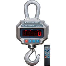 Brecknell BCS Electronic Crane Scale with Remote, 6000 lb Capacity x 2 lb Readability