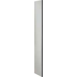Side Panel 22233 for 18"D Extra Wide Designer Wood Locker without Sloping Hood Gray