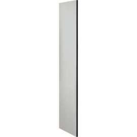 Side Panel 22235 for 21"D Extra Wide Designer Wood Locker without Sloping Hood Gray