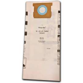 Shop Vac 16 - 22 Gallon / Medium Efficiency 540-06 For Everyday Dust Replacement Vacuum Bag