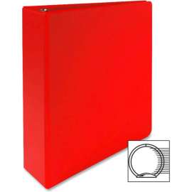 3-Ring Binder, 2" Capacity, 11"x8-1/2", Red