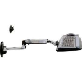 Ergotron LX Wall Keyboard Arm, Polished Aluminum