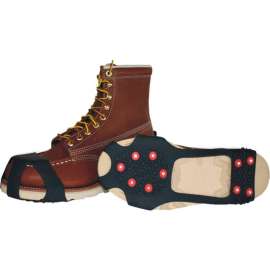 Tingley 1150 Winter-Tuff Ice Traction Spikes, Black, Studded Outsole, Medium