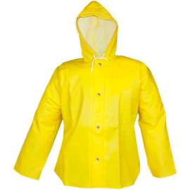 Tingley J31107 Webdri Storm Fly Front Hooded Jacket, Yellow, 2XL