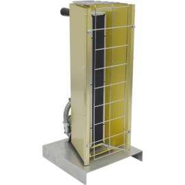 Fostoria TPI Portable Infrared Heater, 1.45kW, 120V, 14-1/2"W x 25"H x 11-1/2"D