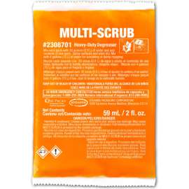 Stearns Multi-Scrub Floor Cleaner - 2 oz Packs, 72 Packs/Case - 2308701