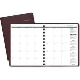 AT-A-GLANCE Monthly Planner, 11 x 9, Winestone, 2022-2023