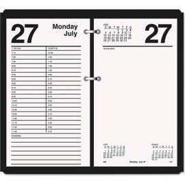 AT-A-GLANCE Large Desk Calendar Refill, 4.5 x 8, White, 2023