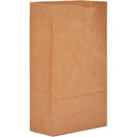 Duro Bag Extra Heavy Duty Paper Grocery Bags, #6, 6"W x 3-5/8"D x 11-1/16"H, Kraft, 500/Pack