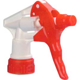 Boardwalk Trigger Sprayer with 9-1/4" Tube, Red/White - 24 Sprayers