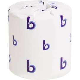 One-Ply Toilet Tissue, Septic Safe, White, 1000 Sheets, 96 Rolls/Case