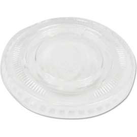 Boardwalk Souffle/Portion Cup Lids, Fits 1 oz Portion Cups, Clear, Pack of 2500