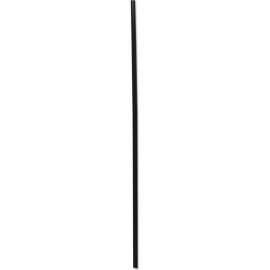 Boardwalk Polypropylene Cocktail Straws, 8"L, Black, Pack of 5000