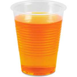 Boardwalk Plastic Cold Drink Cups, 10 oz, Polypropylene, Translucent, Pack of 1000