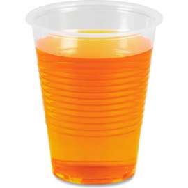 Boardwalk Plastic Cold Drink Cups, 10 oz, Polypropylene, Translucent, Pack of 100