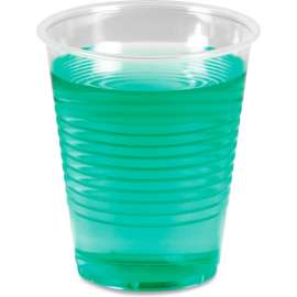Boardwalk Plastic Cold Drink Cups, Polypropylene, 12 oz, Translucent, Pack of 50