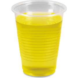 Boardwalk Plastic Cold Drink Cups, 7 oz, Polypropylene, Translucent, Pack of 2500