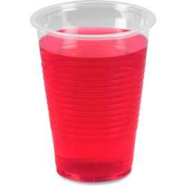 Boardwalk Plastic Cold Drink Cups, Polypropylene, 9 oz, Translucent, Pack of 100