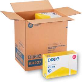 Dixie Heavyweight Knives, White, Pack of 1000