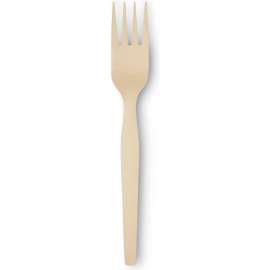 Dixie SmartStock Series-O, Refill Fork, Bio-Blend, Beige, Pack of 960