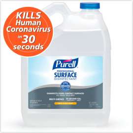 PURELL Professional Surface Disinfectant, Fresh Citrus, 1 gal Bottle, 4/Carton
