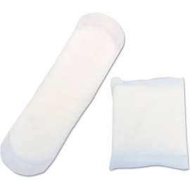 HOSPECO Maxithins Sanitary Pads, 250/Carton