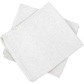 Hospeco Counter Cloth/Bar Mop, White, Cotton, 60 Towels/Case