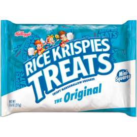 Kellogg's Rice Krispies Treats, Original Marshmallow, 0.78 oz, Pack of 60