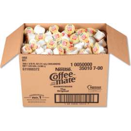 Coffee mate Liquid Coffee Creamer, Original, 0.38 oz Mini Cups, 360/Carton
