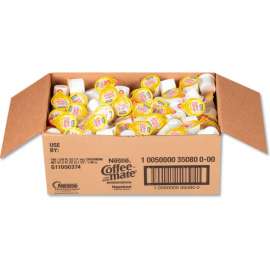 Coffee mate Liquid Coffee Creamer, Hazelnut, 0.38 oz Mini Cups, 180/Carton