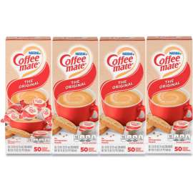 Coffee mate Liquid Coffee Creamer, Original, 0.38 oz Mini Cups, Pack of 200