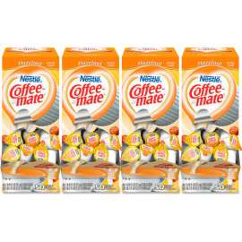 Coffee mate Liquid Coffee Creamer, Hazelnut, 0.38 oz Mini Cups, 200/Carton