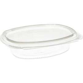Pactiv Evergreen EarthChoice Recycled PET Container, 5-7/8"L x 4-15/16"W x 1-5/16"H, 200pk
