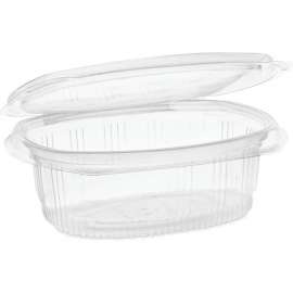 Pactiv Evergreen EarthChoice Recycled PET Container, 5-7/8"L x 4-15/16"W x 2-1/2"H, Pk of 200