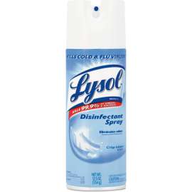 LYSOL Disinfectant Spray, Crisp Linen Scent, 12.5 Oz. Aerosol Spray, 12/Carton
