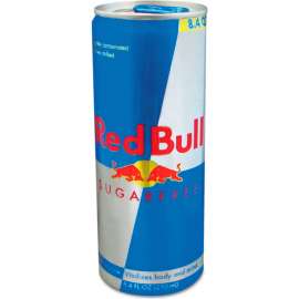 Red Bull Sugar Free Energy Drink, 8.4 oz Can, Pack of 24