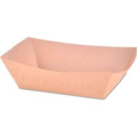 SCT Eco Food Paper Tray, 1 lb. Capacity, Pack of 1000