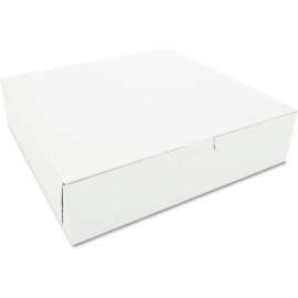 Bakery Boxes 10" x 10" x 2-1/2" White - 250 Pack