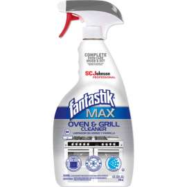 Fantastik MAX Oven and Grill Cleaner, 32 oz. Trigger Spray Bottle, 8/Case