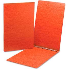 Smead Top Opening Pressboard Report Cover, Prong Fastener, 11 x 17, Red