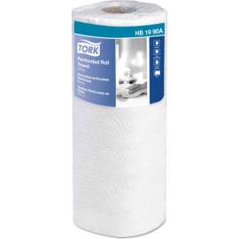 Tork Universal Perforated Towel Roll, 2-Ply, 11" x 9", 84 Sheets/Roll, 30 Rolls/Case - HB1990A