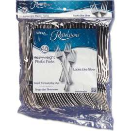 WNA Reflections Fork, Silver, Pack of 320