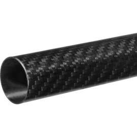 Carbon Fiber Tube - Twill Weave - 1/2" ID x 5/8" OD x 6 ft. Long