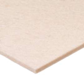 USA Sealing Felt Felt Sheet 36"L x 36"W x 1/16" Thick, White, F1, 30-40A